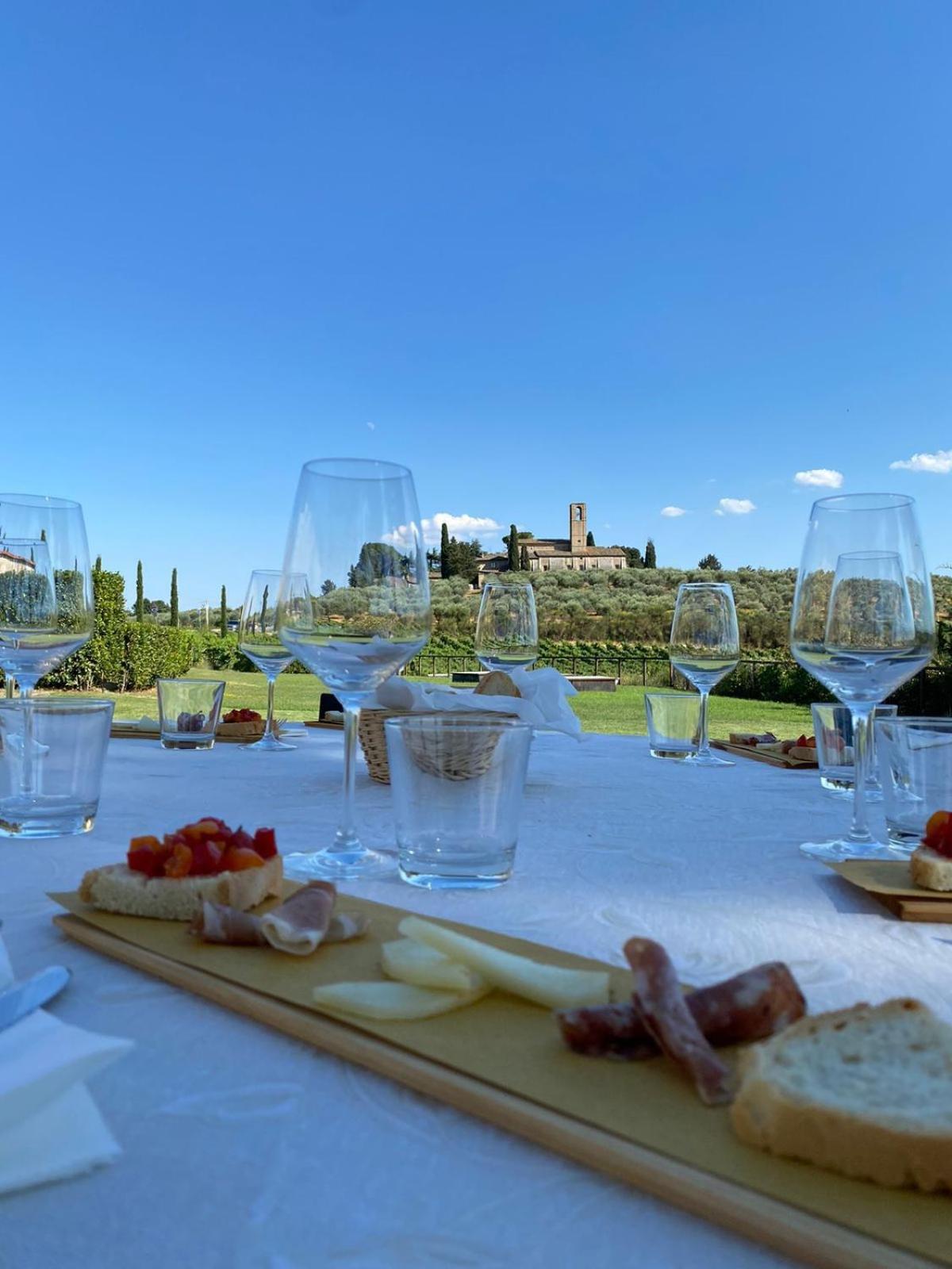 Fattoria Abbazia Monte Oliveto Villa San Gimignano Kültér fotó